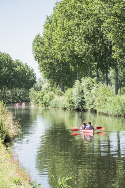 De Vlaamse Waterweg kaart kano
