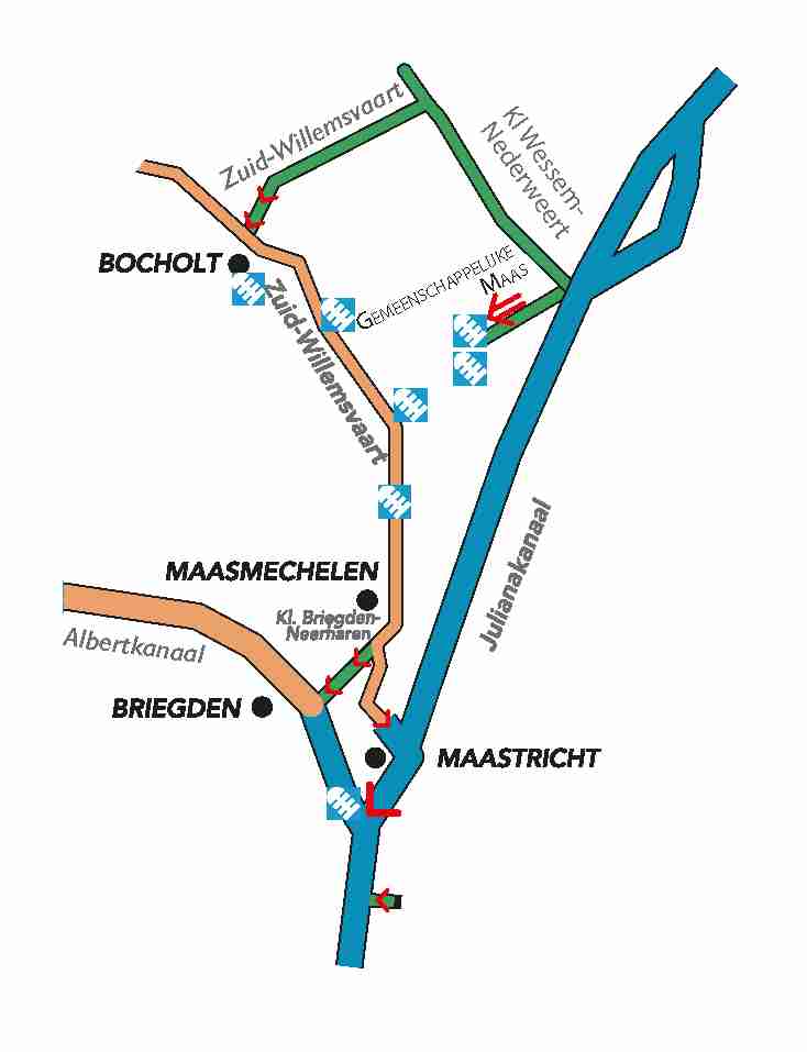 De Vlaamse Waterweg Vaarlus De Willemsroute